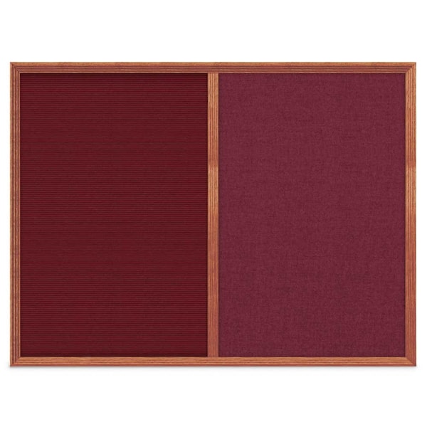 Slim Style Indoor Enclosed Corkboard, 12